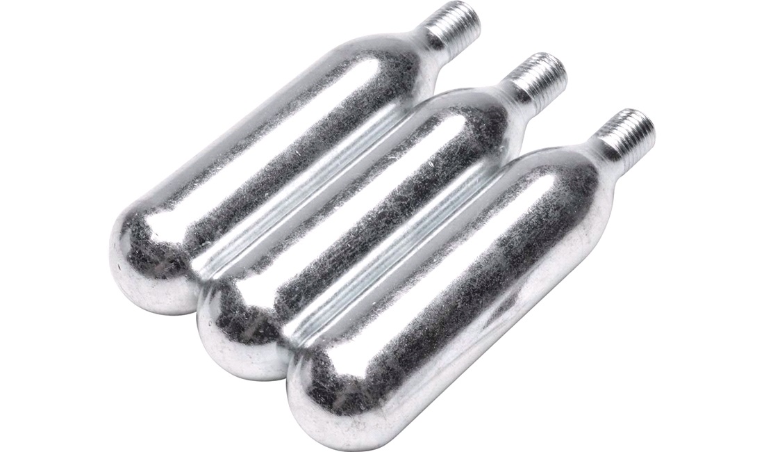 CO2 patroner 16 gram 3 stk. til lapning MC/Scooter