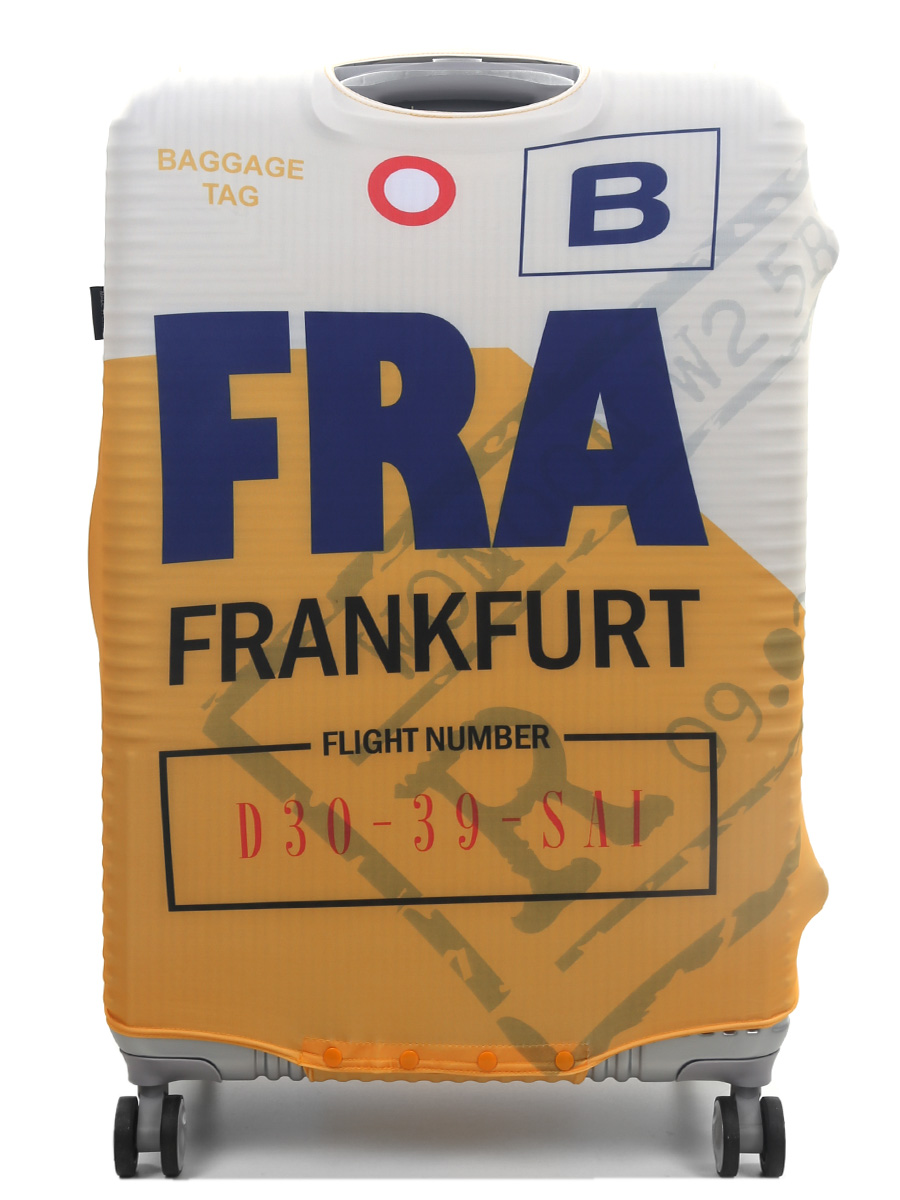 Housse de valise Airtex To Frankfurt FRA - L