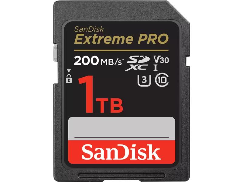 SanDisk SDXC-Karte Extreme PRO 1000 GB Professionelle SDXC-Speicherkarte mit 1000 GB Kapazität