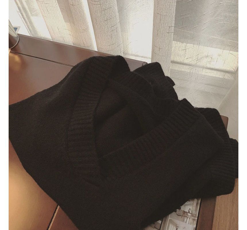 Frigga - V-hals effen vest