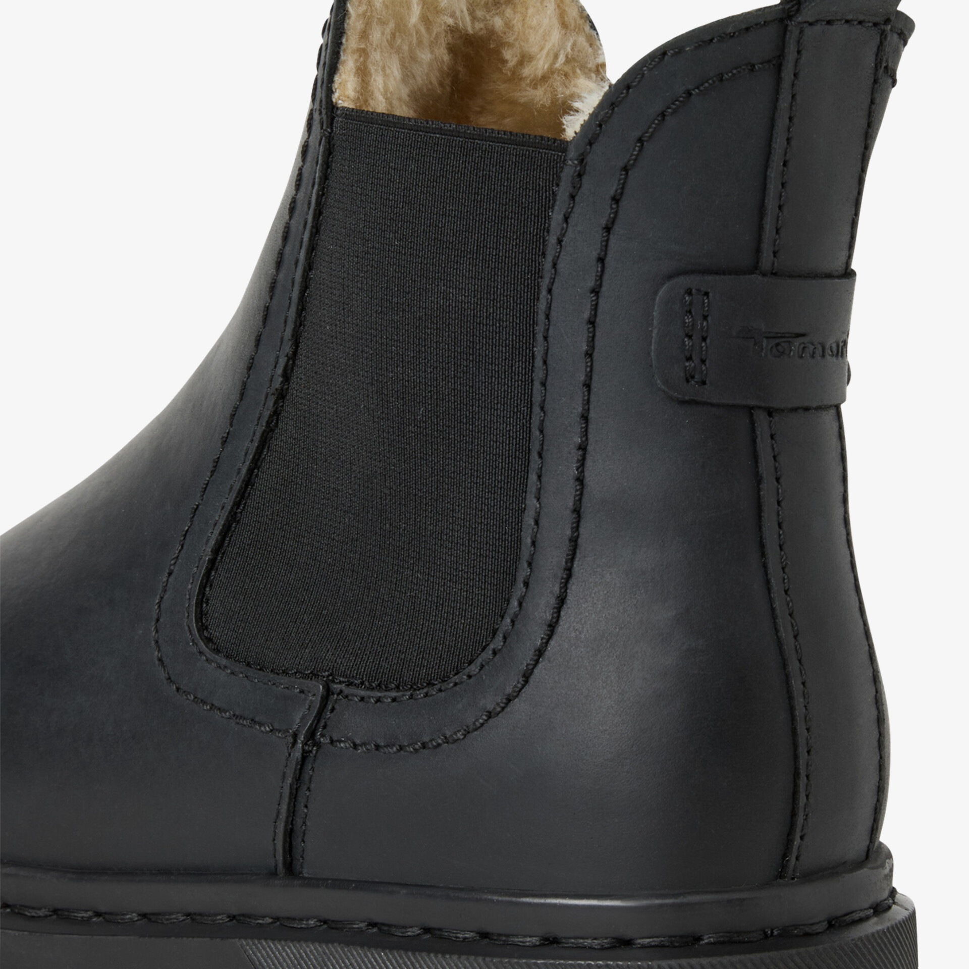 Tamaris Damen Chelsea Boots schwarz
