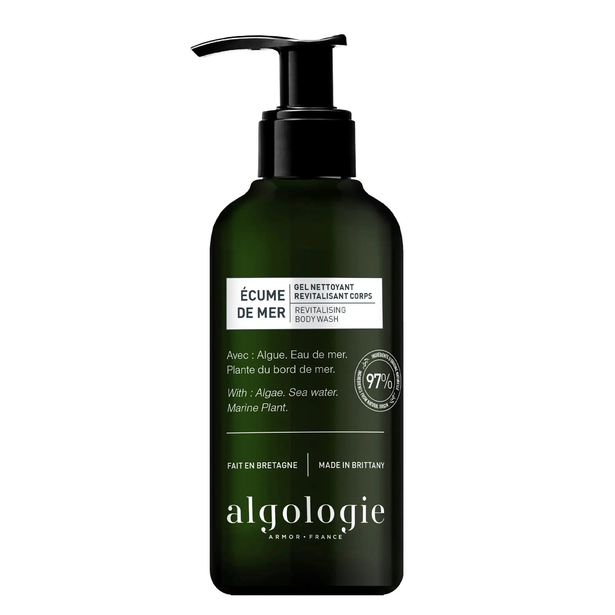 Algologie - ÉCUME DE MER Gel Nettoyant Revitalisant Corps- Gel douche