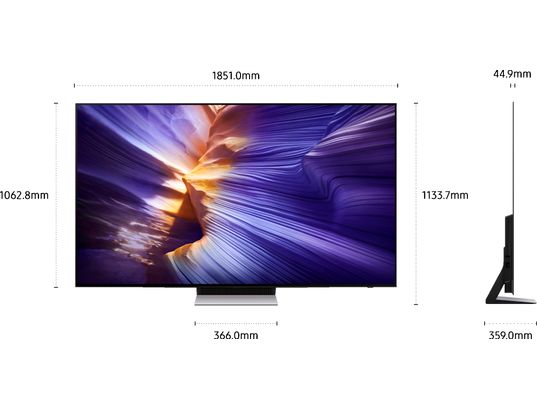 SAMSUNG - TV OLED 4K 209 cm TQ83S90F AI Smart TV 2025