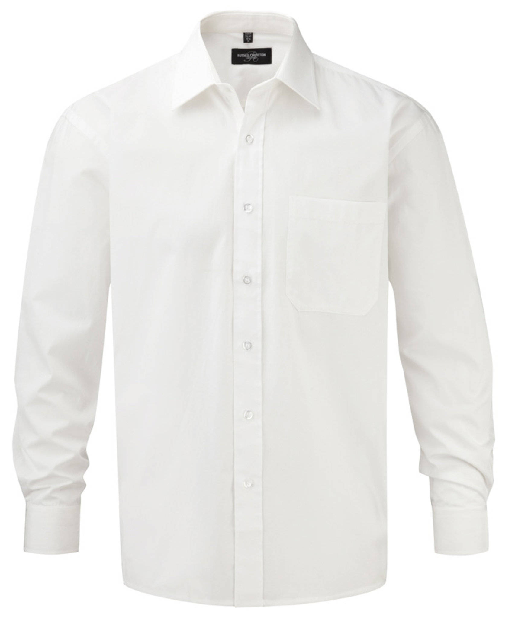 Russell Collection J936M - Chemise Élégante en Coton Facile d'Entretien