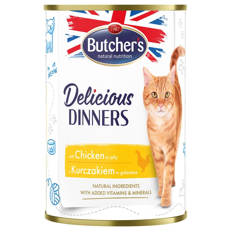Lot Butcher's Delicious Dinners 48 x 400 g