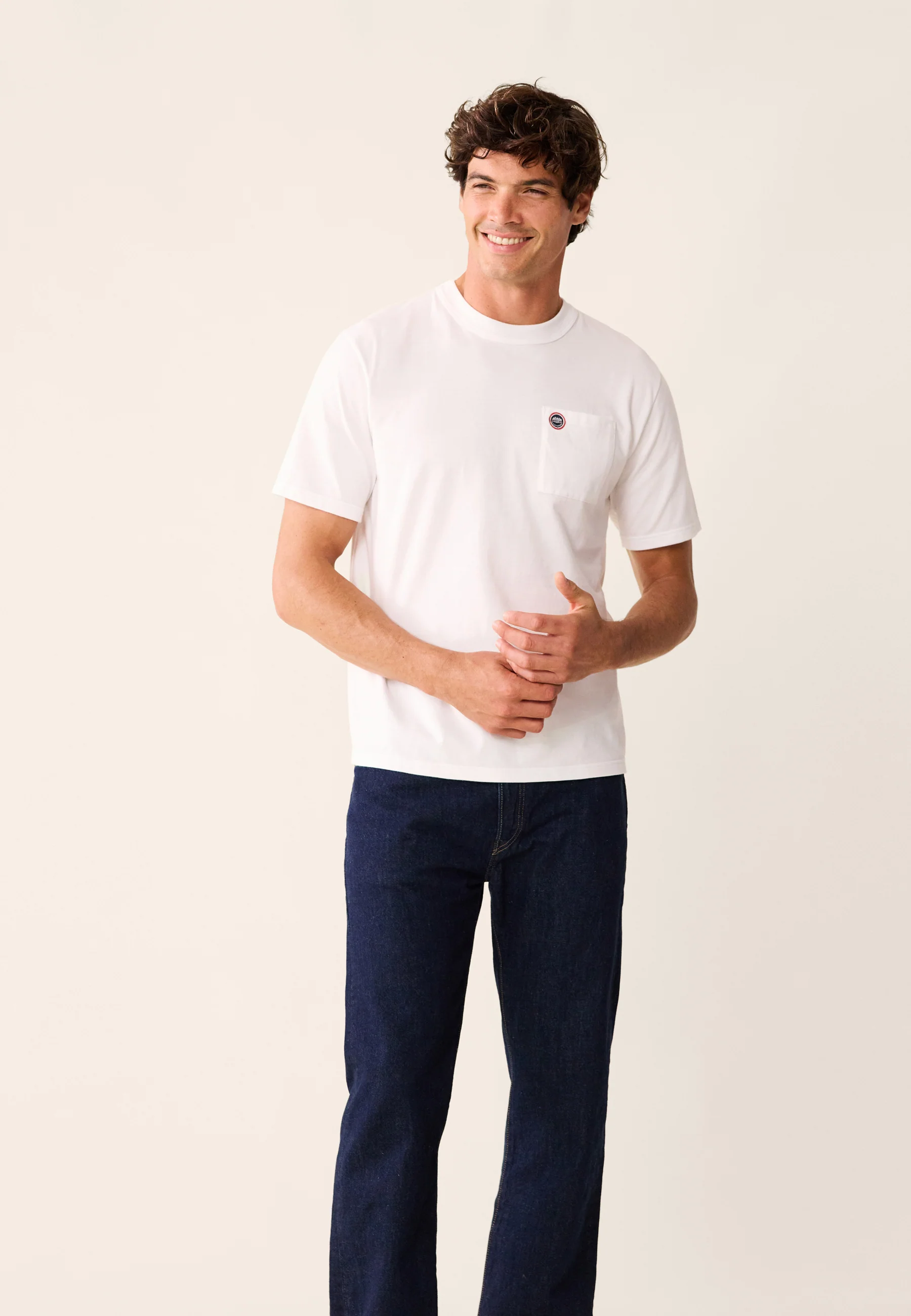T-shirt LSF x Armor Lux-Eckmuhl Blanc