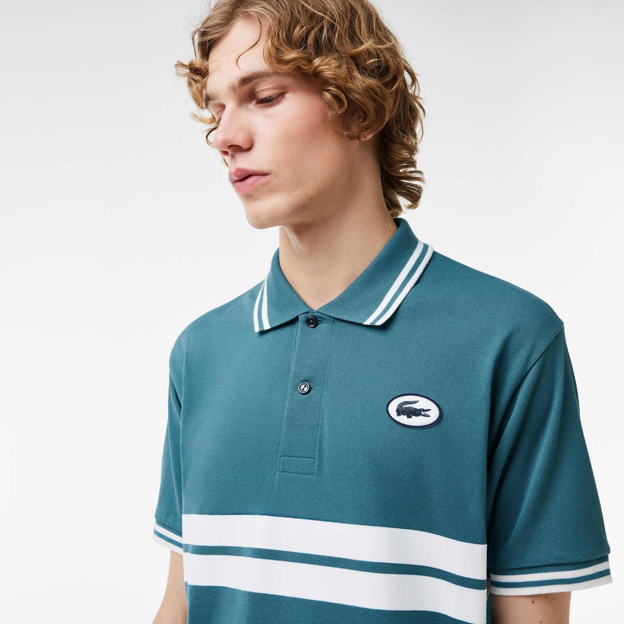 Lacoste Stripe Polo Shirt