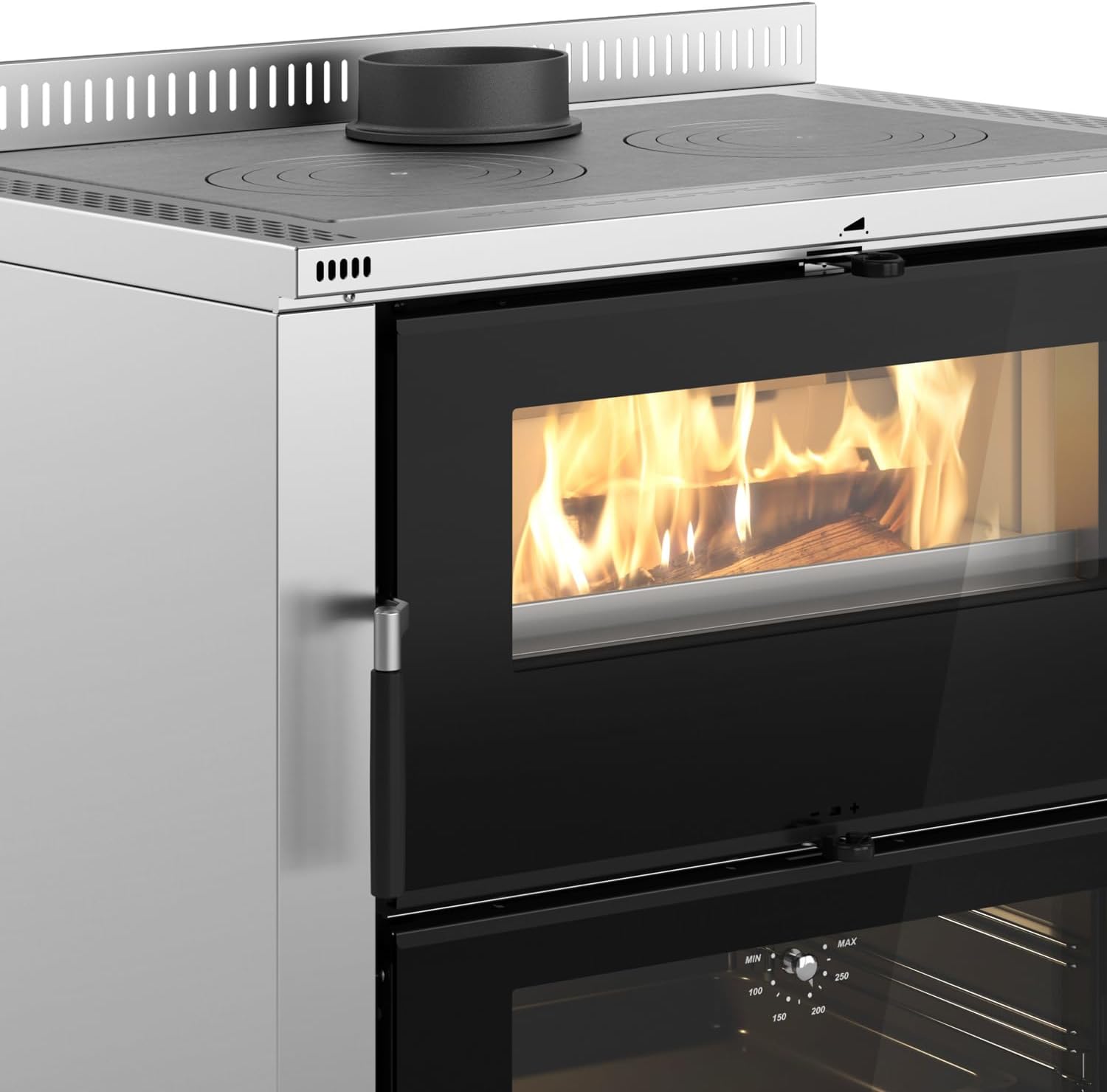 La Nordica 7016240 Verona XXL Küchenofen Edelstahl/A+