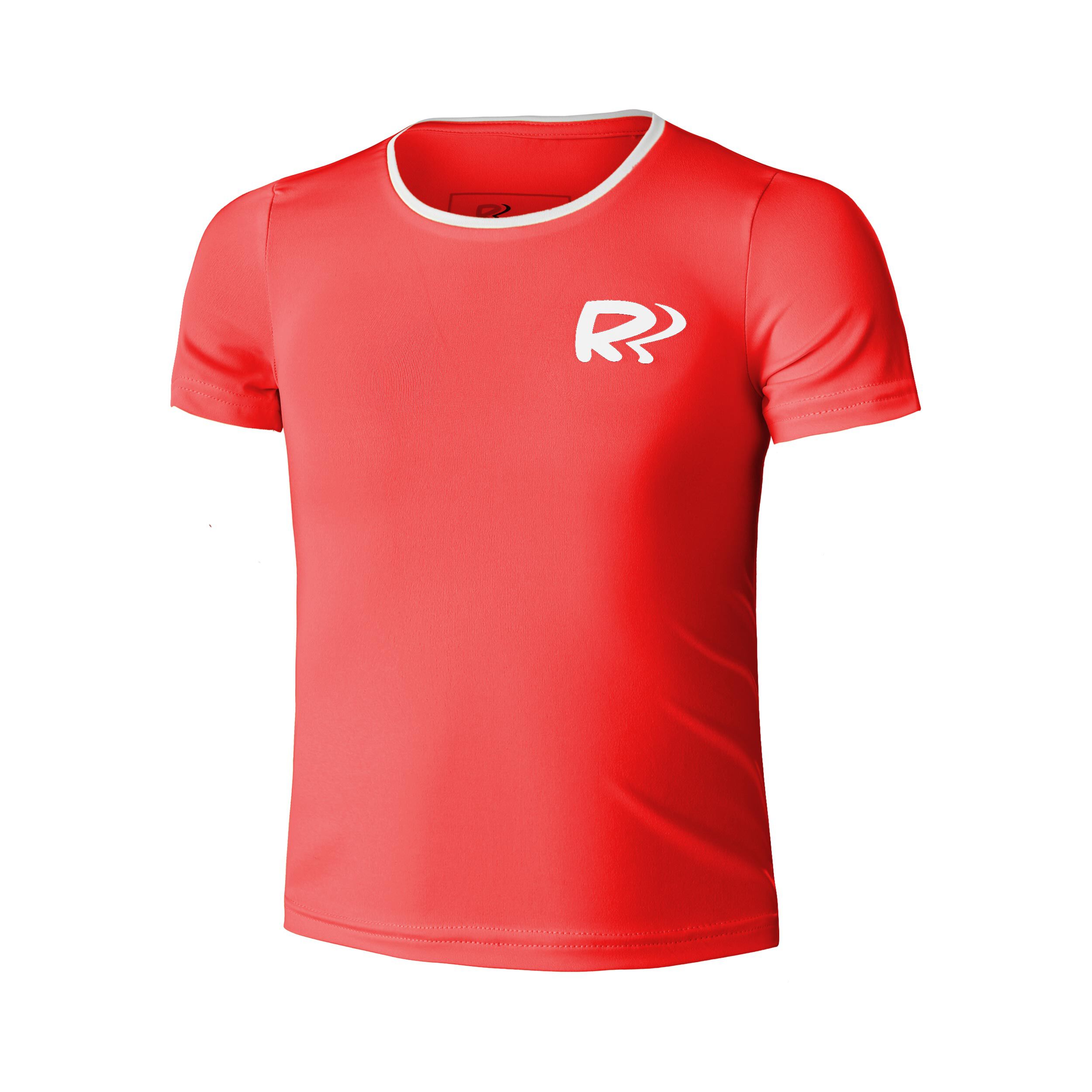 Racket Roots Teamline T-shirt Filles - Rouge