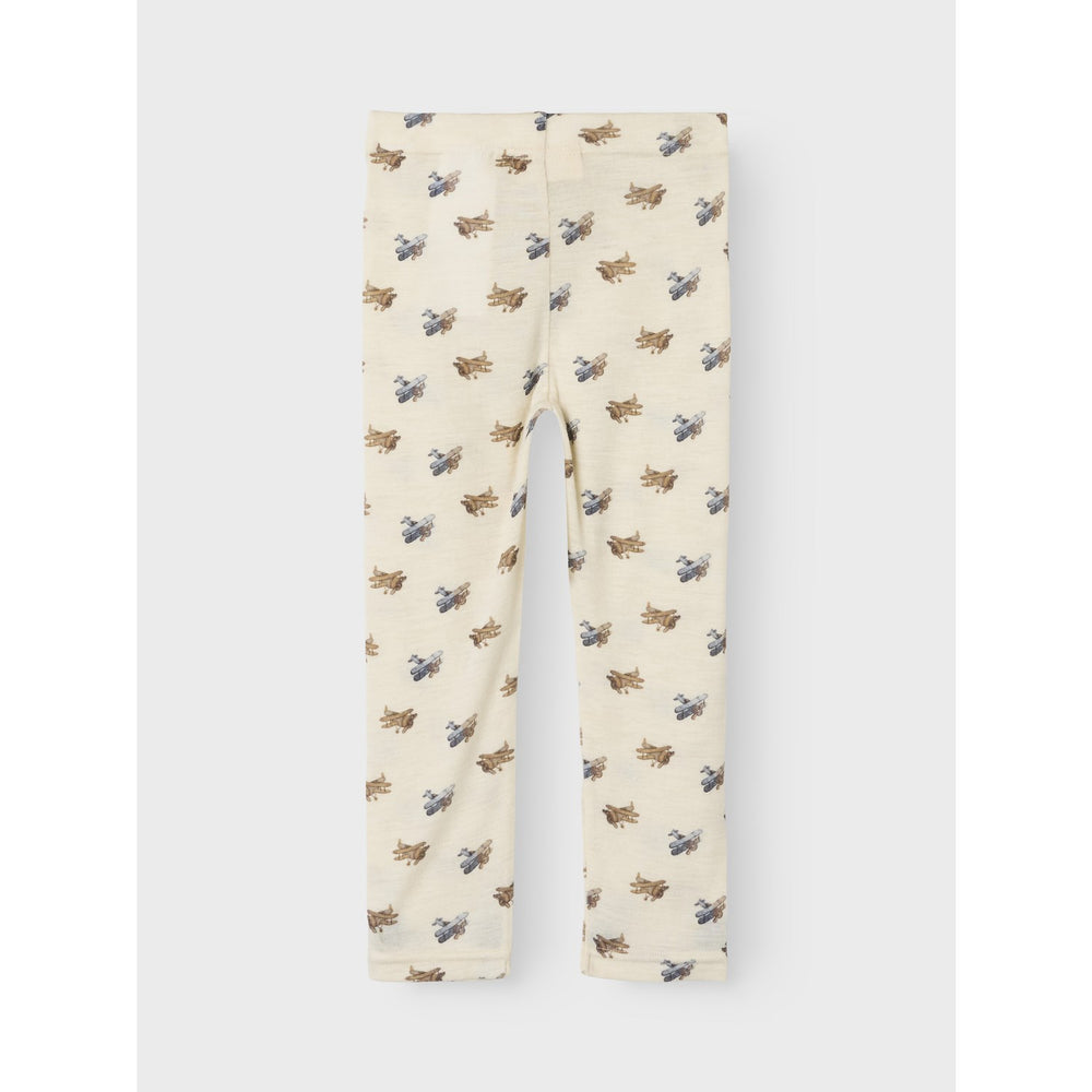 Køb Lil'Atelier Turtledove Melange Nmmnalu Wo/Mo Slim Leggings Lil