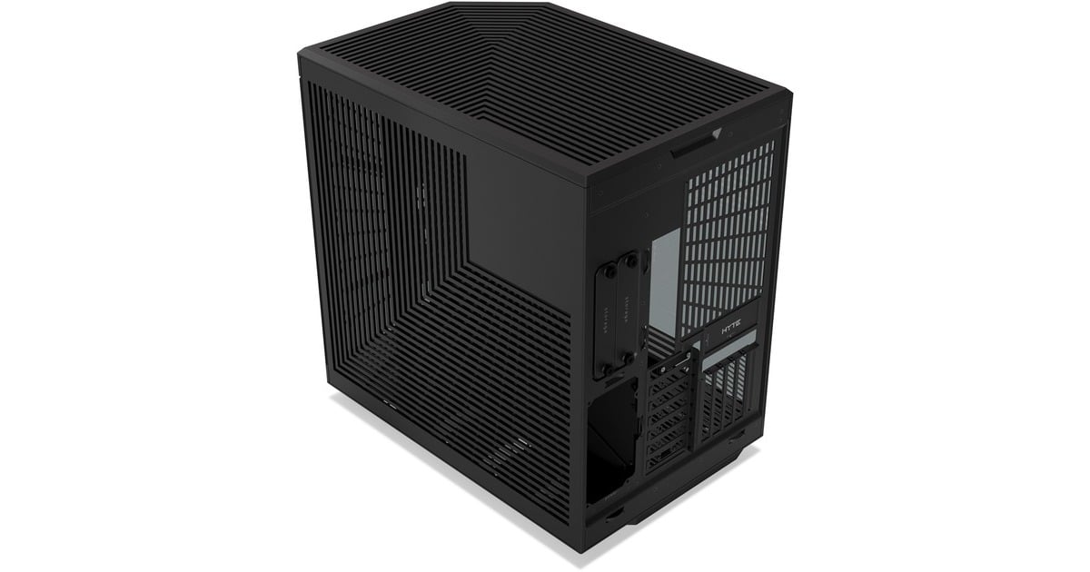 HYTEY70 Touch Infinite midi tower behuizing  (Zwart | 2x USB-A | 1x USB-C | Tempered Glass)