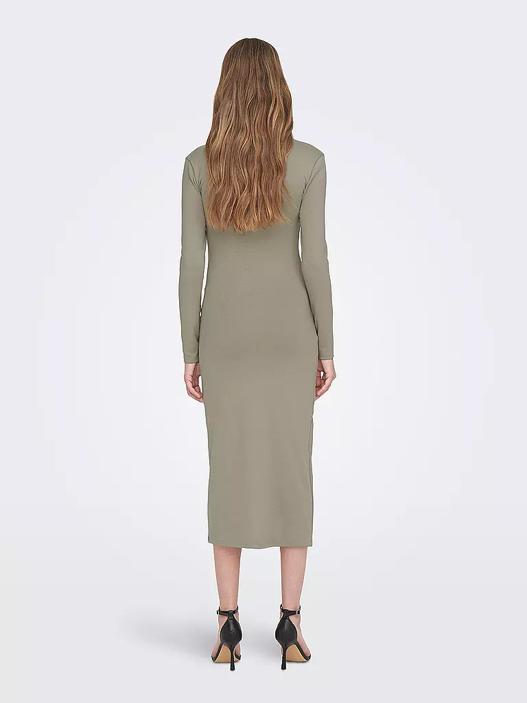 ONLY Midikleid ONLINA hellgrau