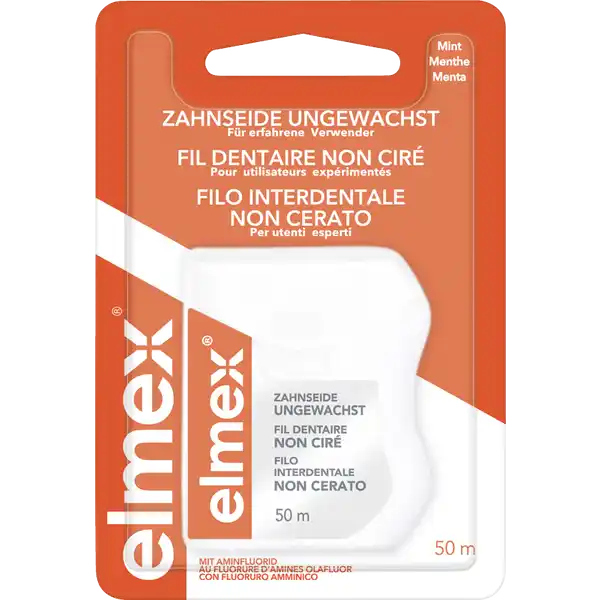 Zahnseide ungewachst