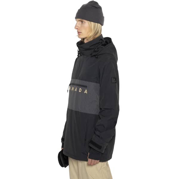 Veste de ski ARMADA SALISBURY 2L ANORAK JACKET BLACK/ANTHRACITE