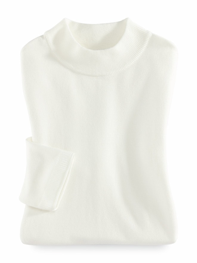 Stehbund-Pullover Hautschmeichler