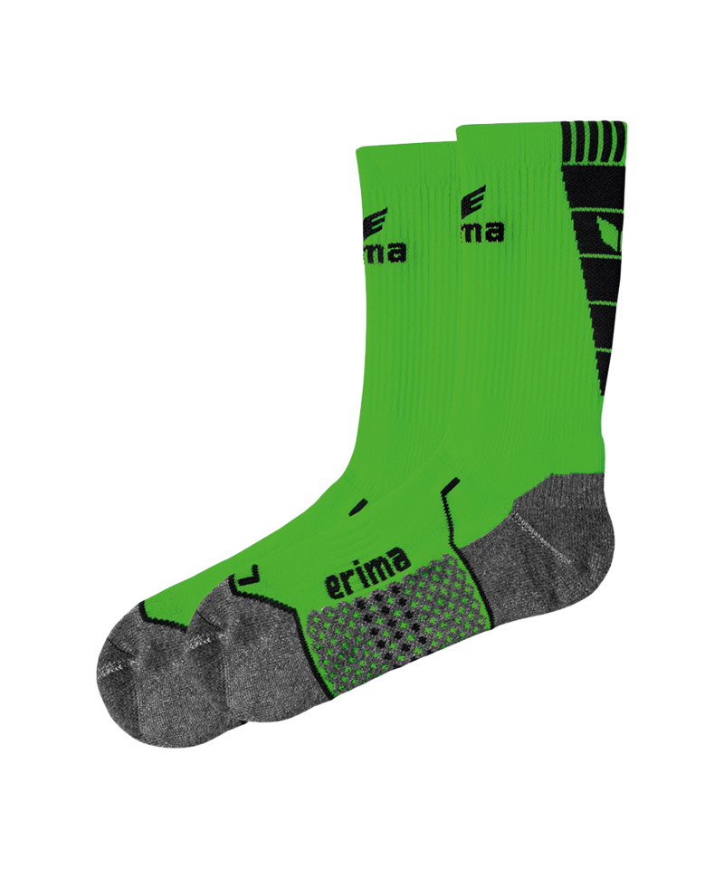 Erima Short Socks Trainingssocken Grün Schwarz