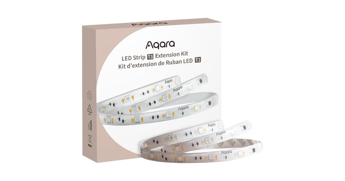 AqaraLED Strip T1 Extension ledstrip  (1 meter, RGBIC)