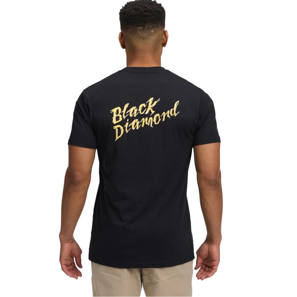 T-shirt escalade BLACK DIAMOND SHREDDED SS TEE BLACK