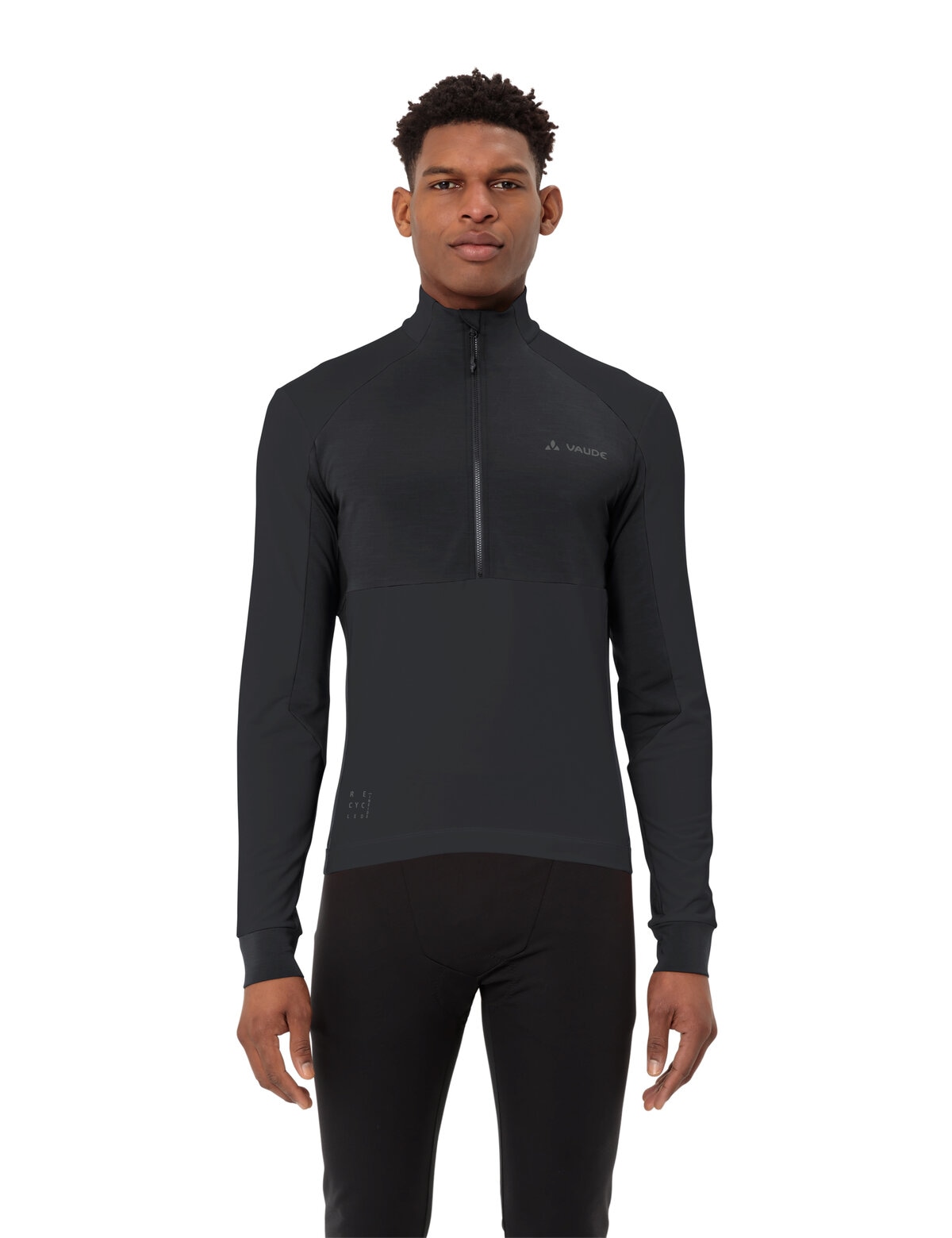 VAUDE Funktionsshirt »Men's Kuro Halfzip LS Tricot«, Fahrradshirt