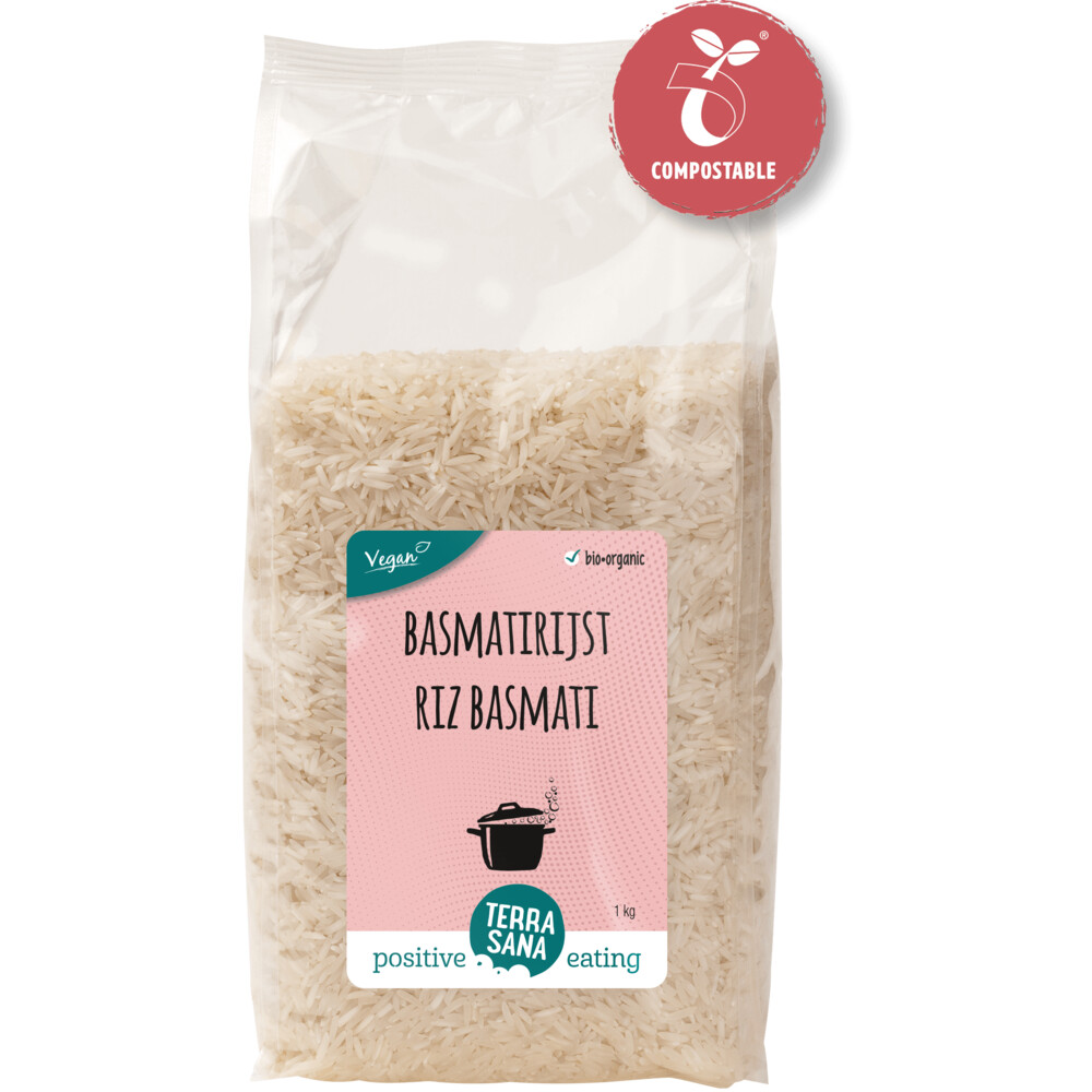 Terrasana Basmatirijst Wit 1 kg