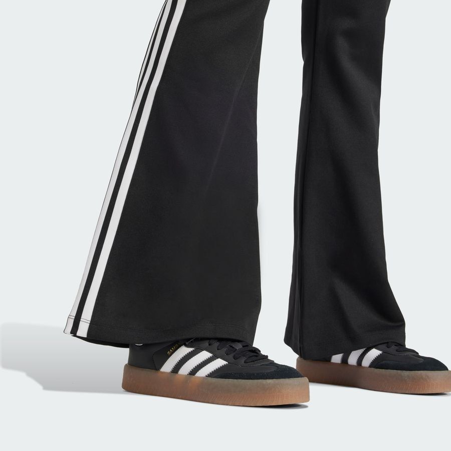 Adidas Original Pantalon de survêtement évasé 3 bandes Adicolor