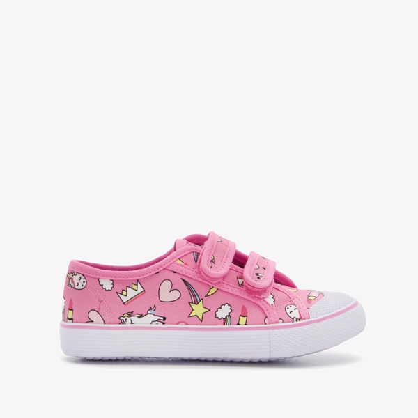 Chicane kinder gymschoenen roze met print