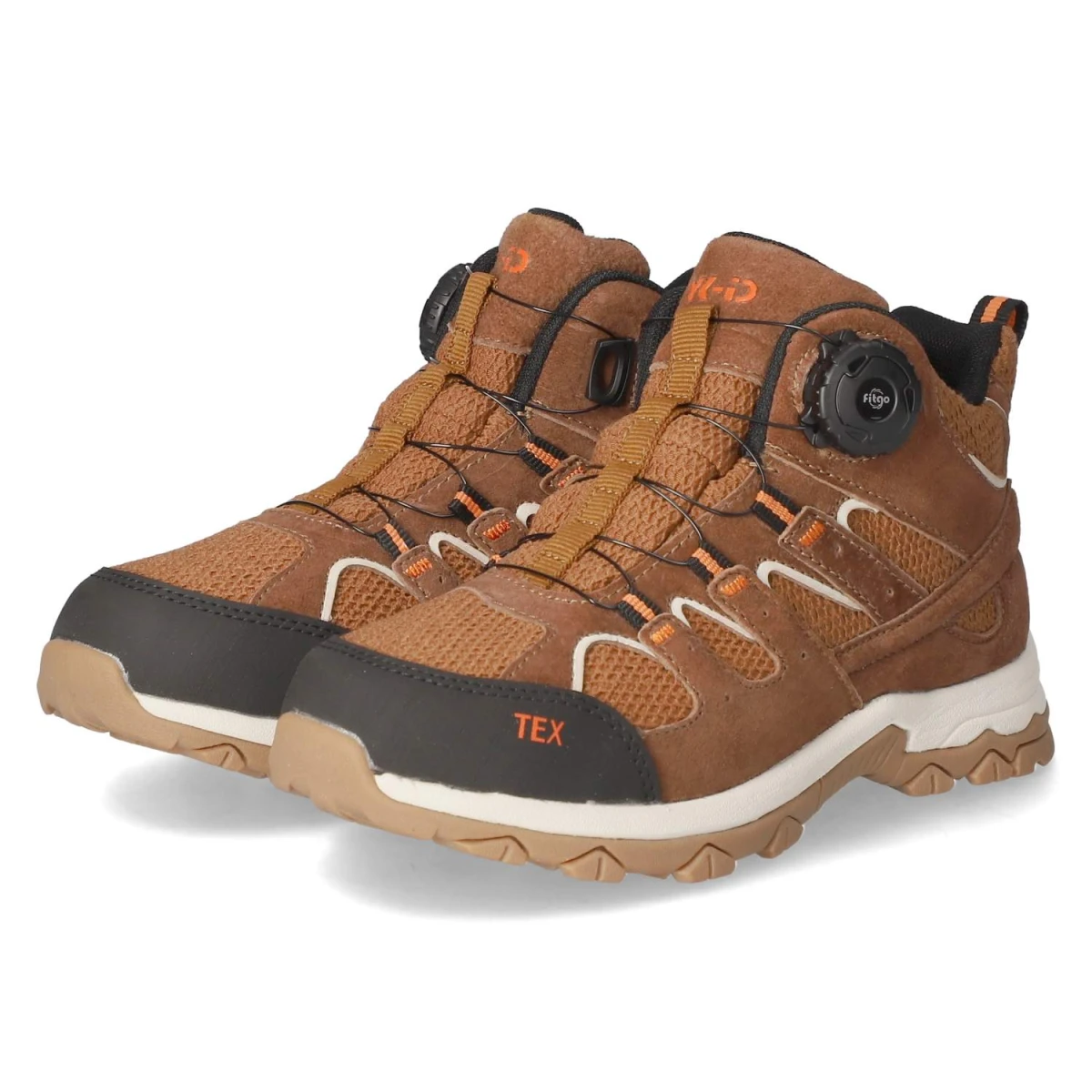 LurchiSchnürstiefeletten LENZO - Cognac