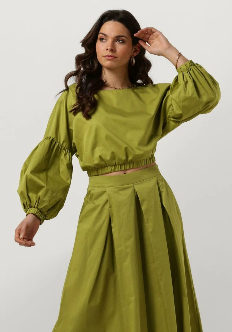 DEVOTION lime devotion blouse lowanna
