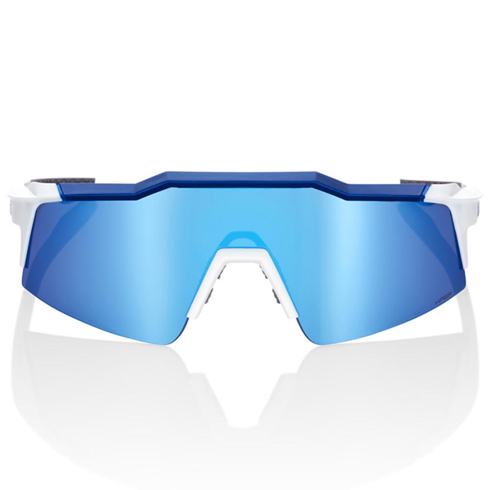 100% - Lunettes de sport Speedcraft SL Blanc Mat / Bleu