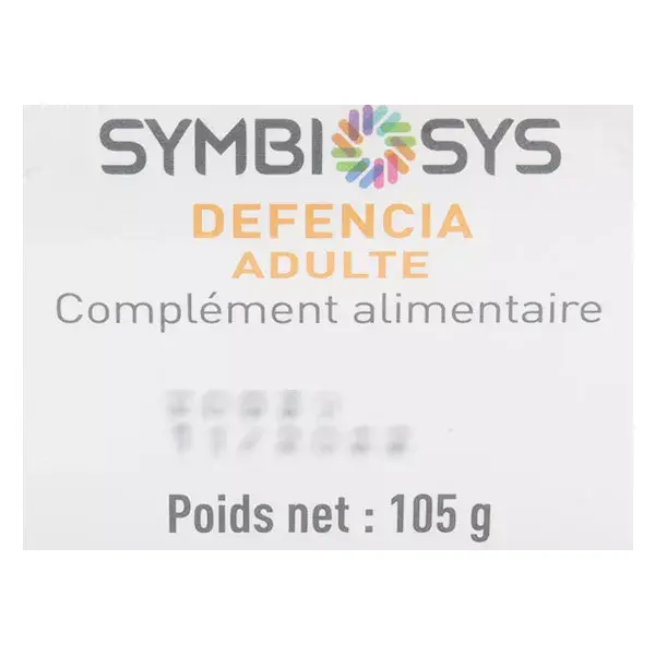 Symbiosys Defencia Adulto - Embalagem com 2 x 30 cápsulas
