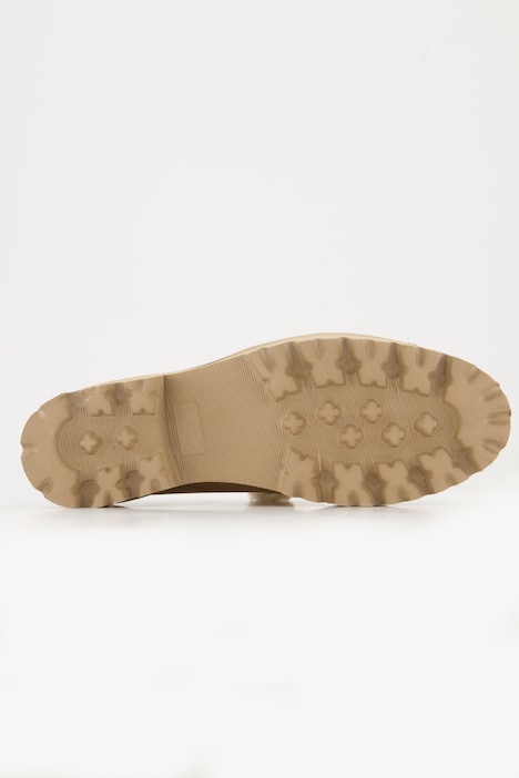 Loafer, Veloursleder, Teddy-Futter, Schleife, Weite H