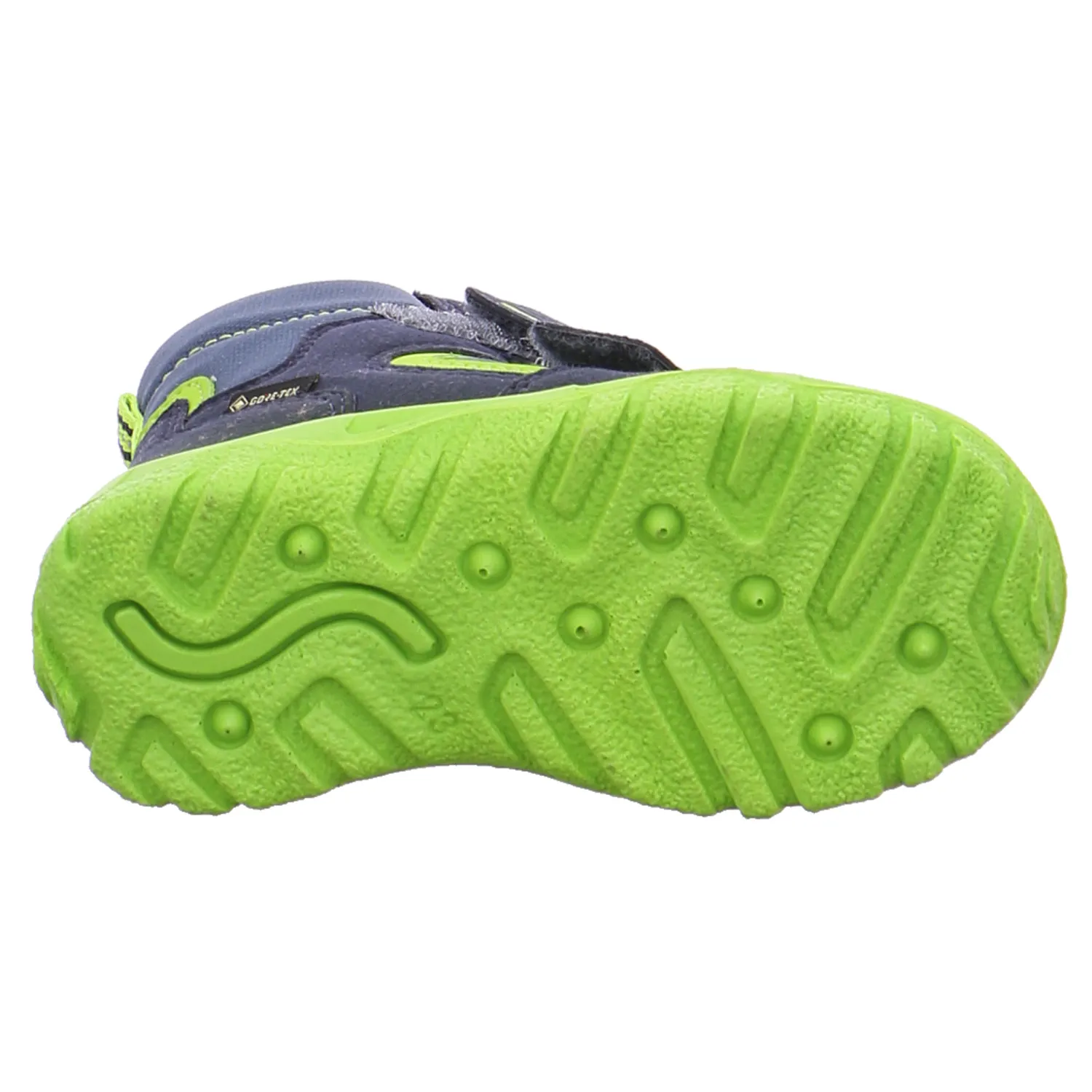 SUPERFIT Kleinkinder-Snowboot  Membran Blau Textil  Baby-Winterstiefel