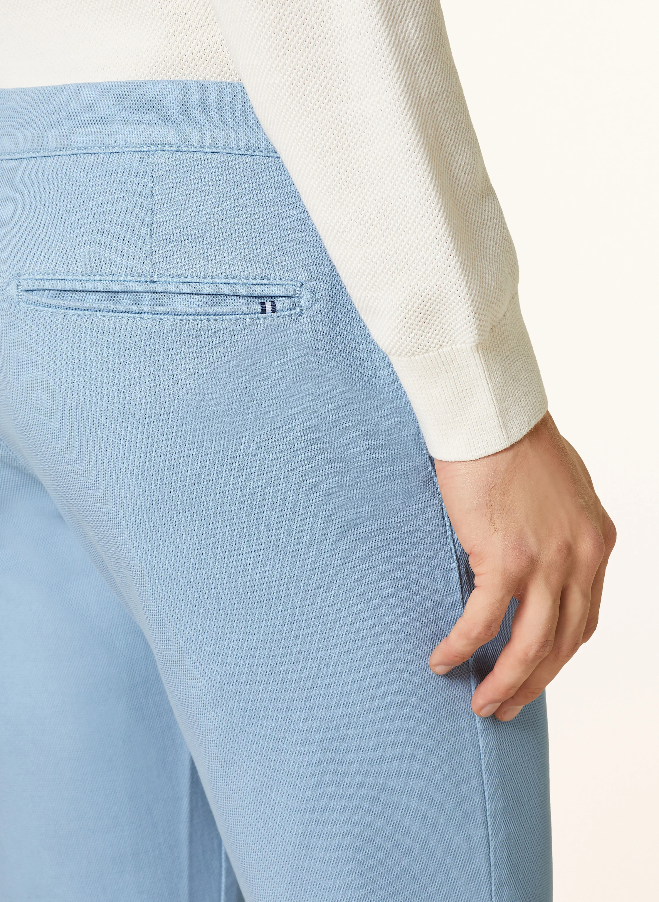 STROKESMAN'S Piqué-Chino Slim Fit