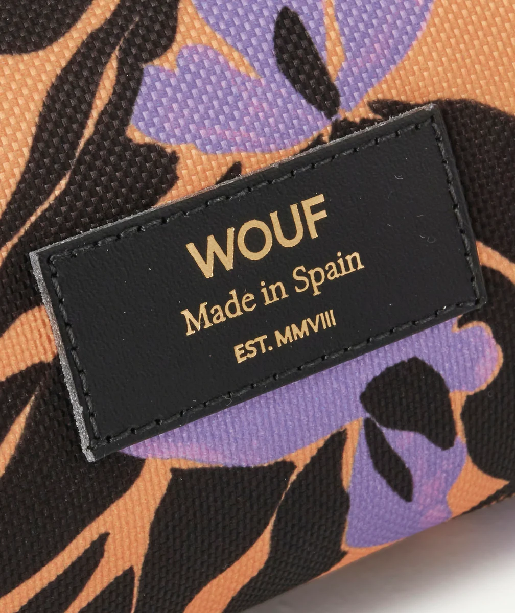 WOUFTROUSSE IMPRIMÉE FEUILLAGES 21 x 7 x 7 CM