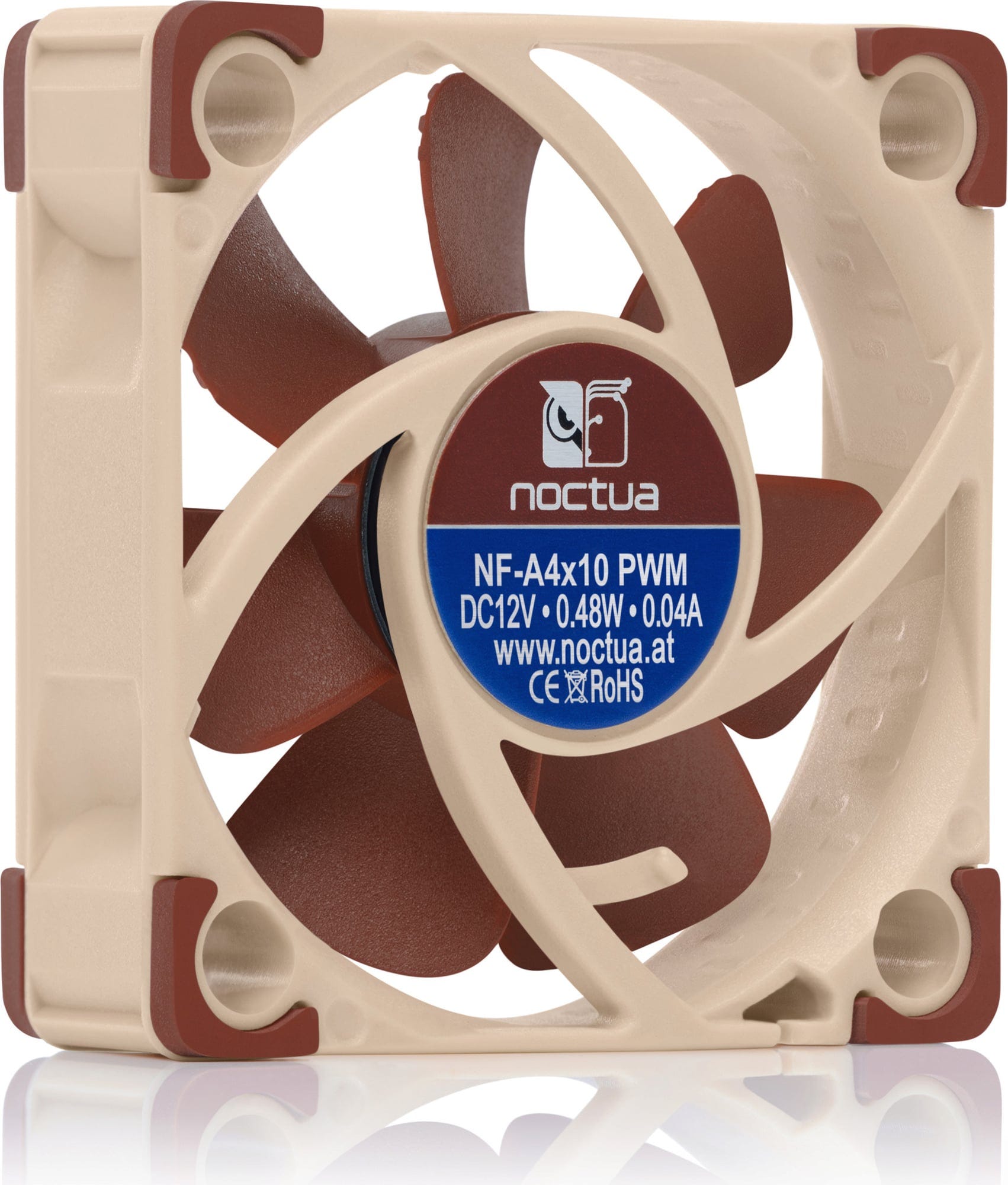 Noctua  Lüfter 12V NF-A4x10, PWM    Hochoptimierter leiser 40 x 10 mm Premium-Fan