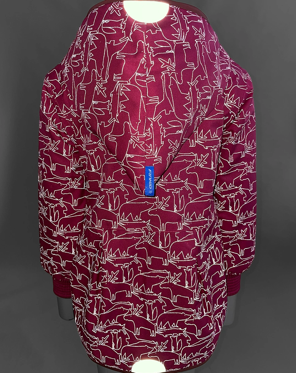 Outdoorjacke 2 in 1 AINA ICE in raspberry/sable
