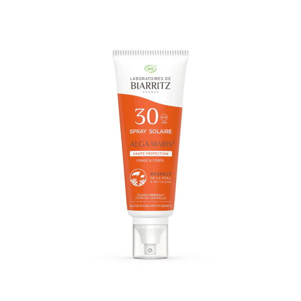 Laboratoires de biarritz Spray solaire bio SPF30 100 mL