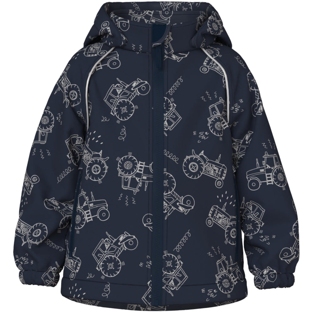 Køb Name It Dark Sapphire Nmmalfa08 Softshell Jakke Ref Aop Fo