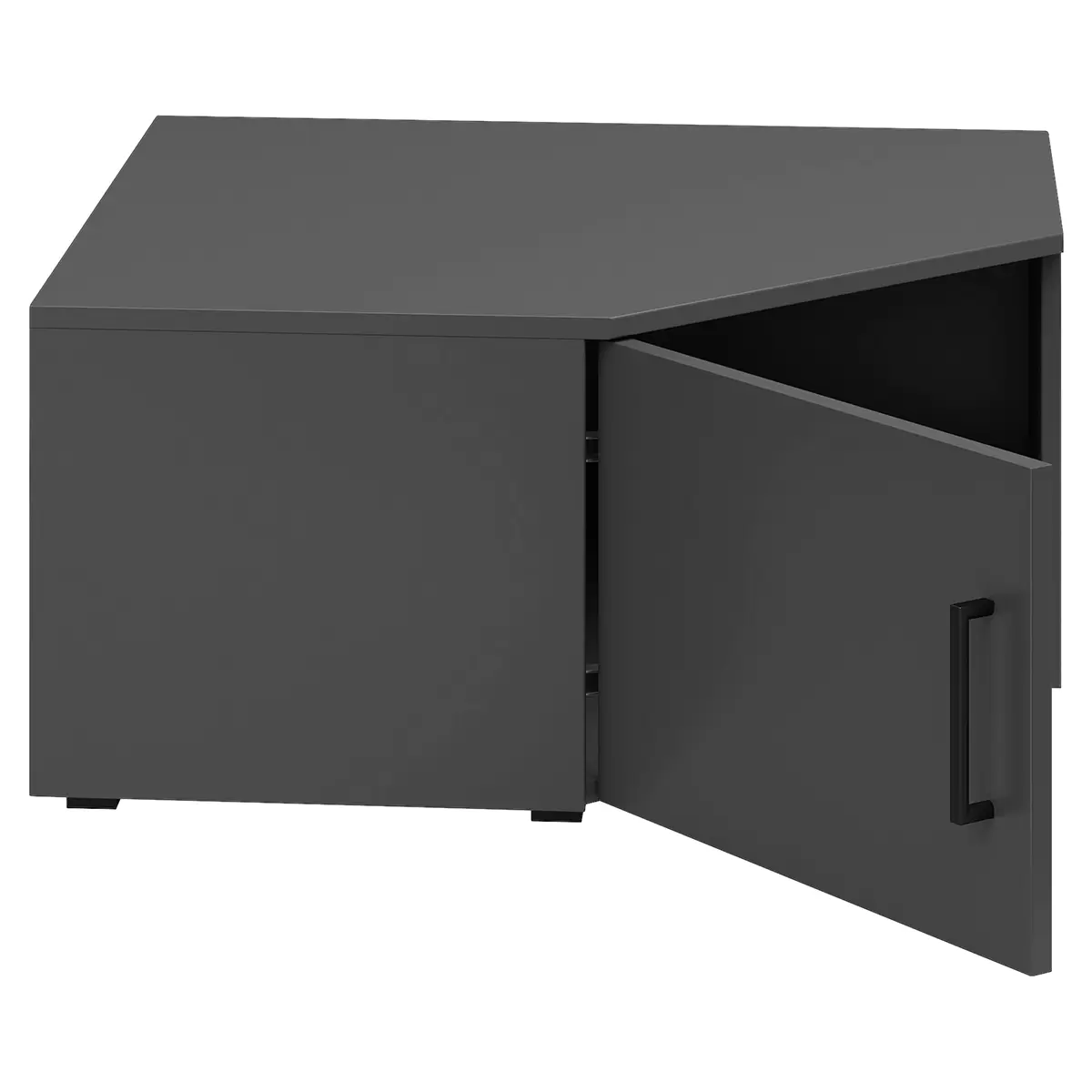 Aufsatzschrank Cabinet Anthrazit