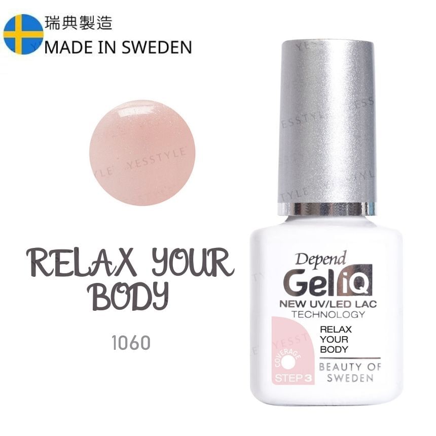 Depend Cosmetic - Gel iQ Gel Polish 1060 Ontspan je lichaam