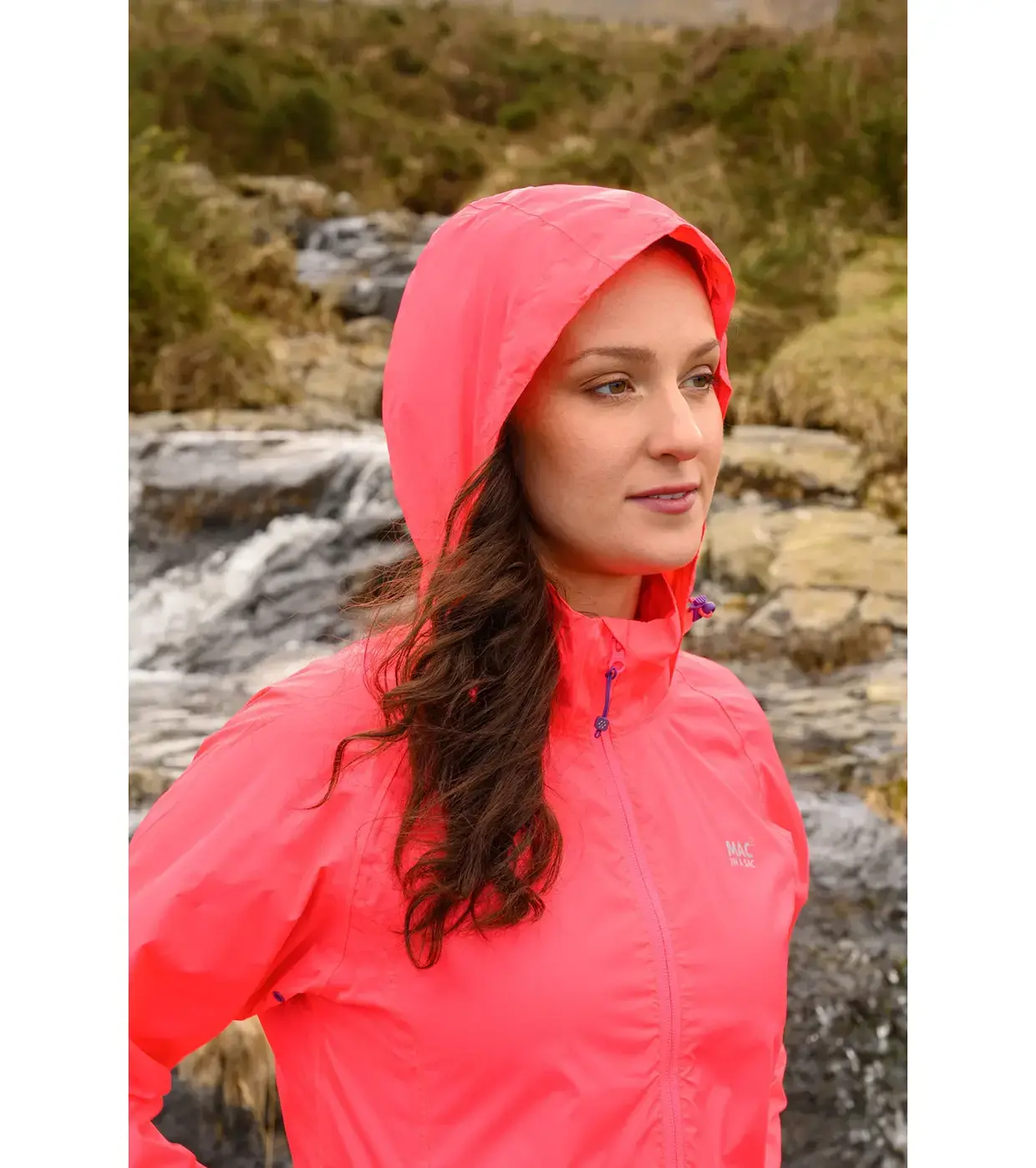 Mac in a Sac Origin 2 Regenjas Neon Roze