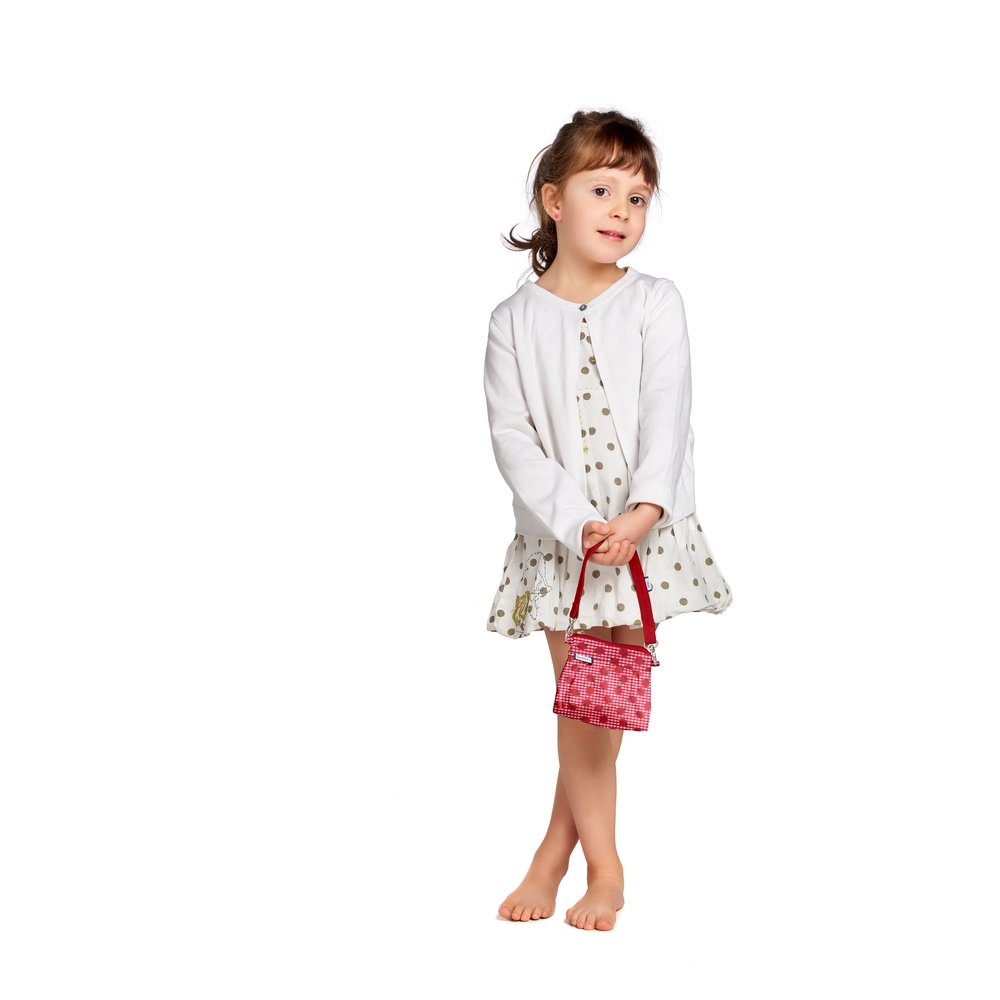 Mini Pochette Plissée Vichy Coccinelle