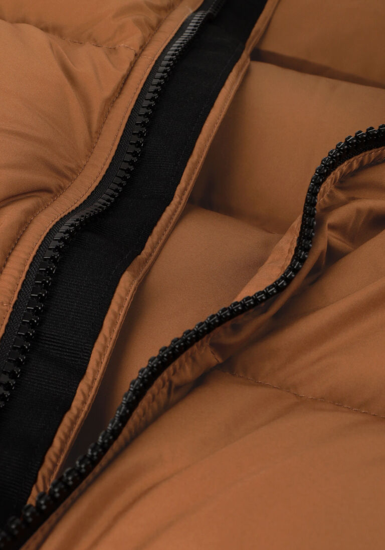 PEAK PERFORMANCE bruine peak performance gewatteerde jas rivel jacket