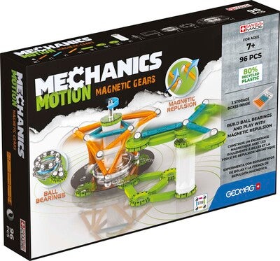Geomag Mechanics Motion 2 Magnetisk Gir Byggesett 96 Brikker