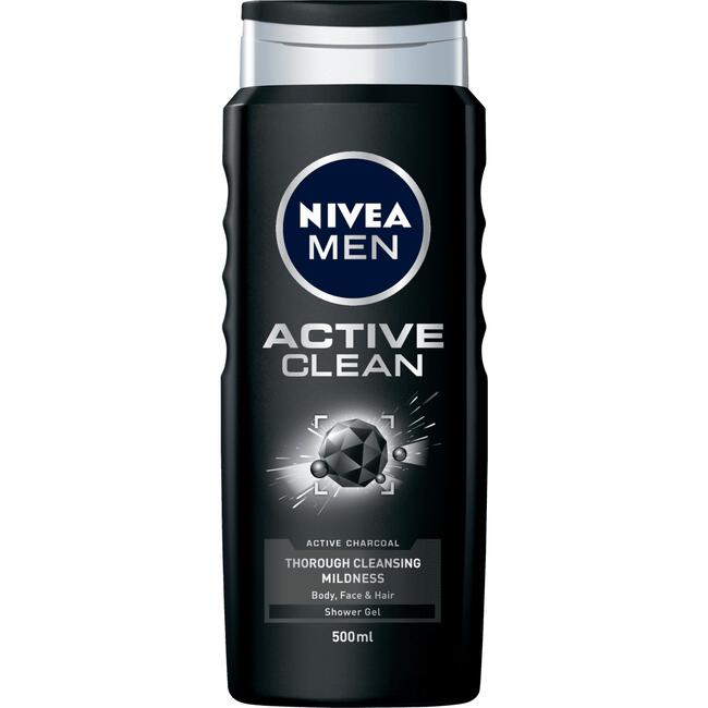NIVEA MEN Active Clean Douchegel 500 ML