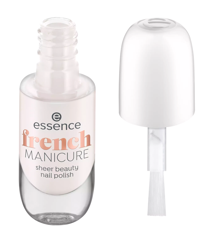 essence - Esmalte Sheer Beauty MANICURE french - 02:  Rosé on Ice