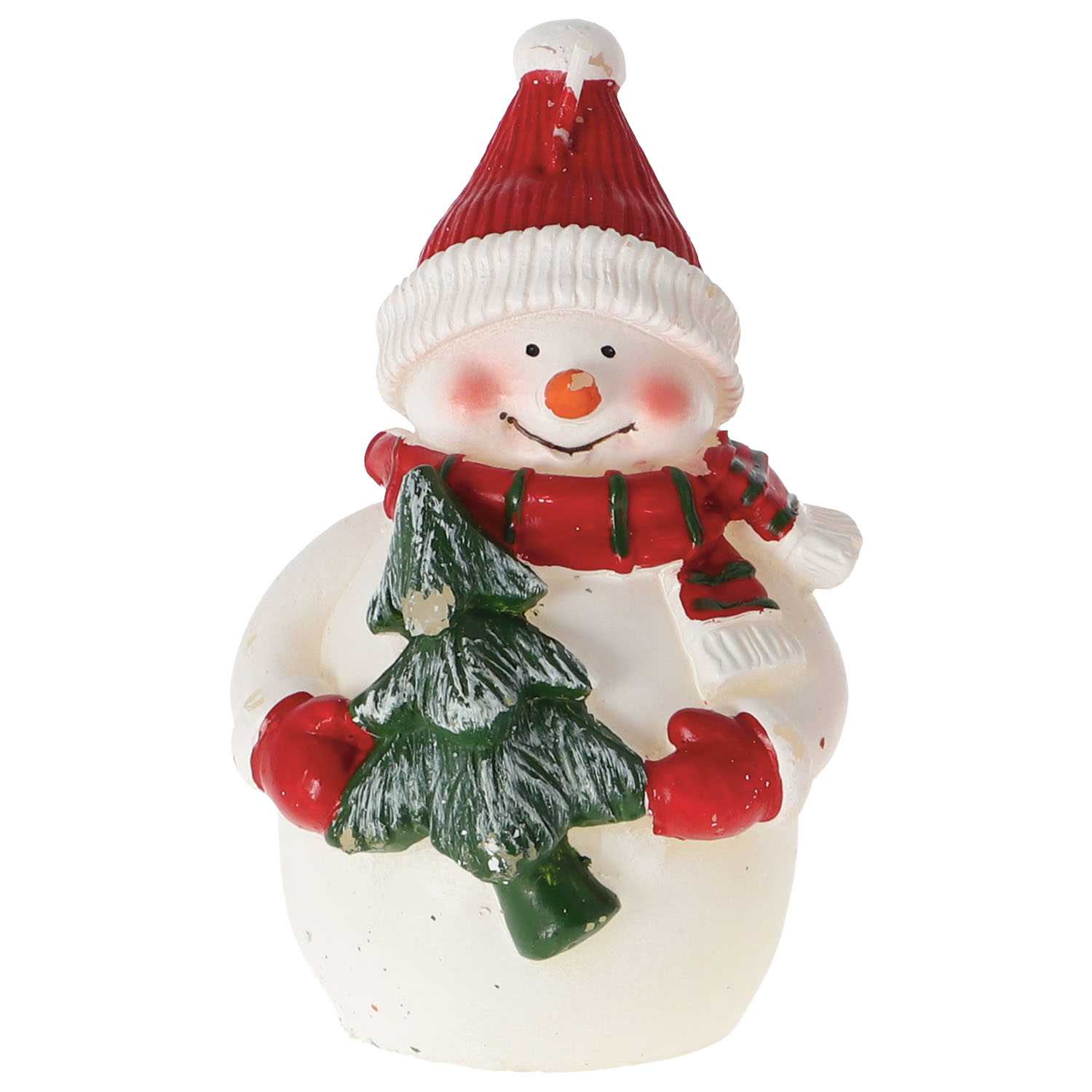 Kerze Weihnachtsmann/Schneemann 2fa