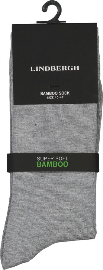 Lindbergh Bamboo sock Grey mel