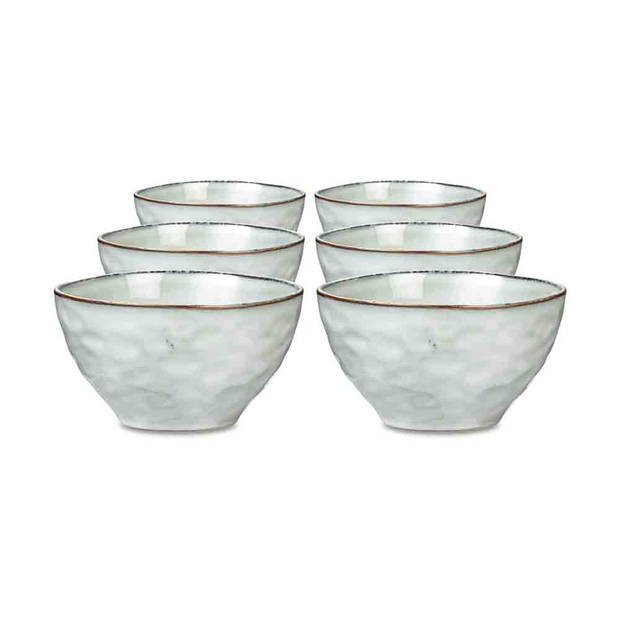 Blokker Ottawa schaaltje - ø 15 cm - lichtgroen - 6 stuks