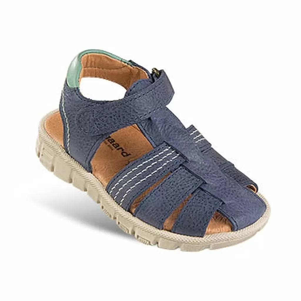 KINDER - Klettsandale MILO blau